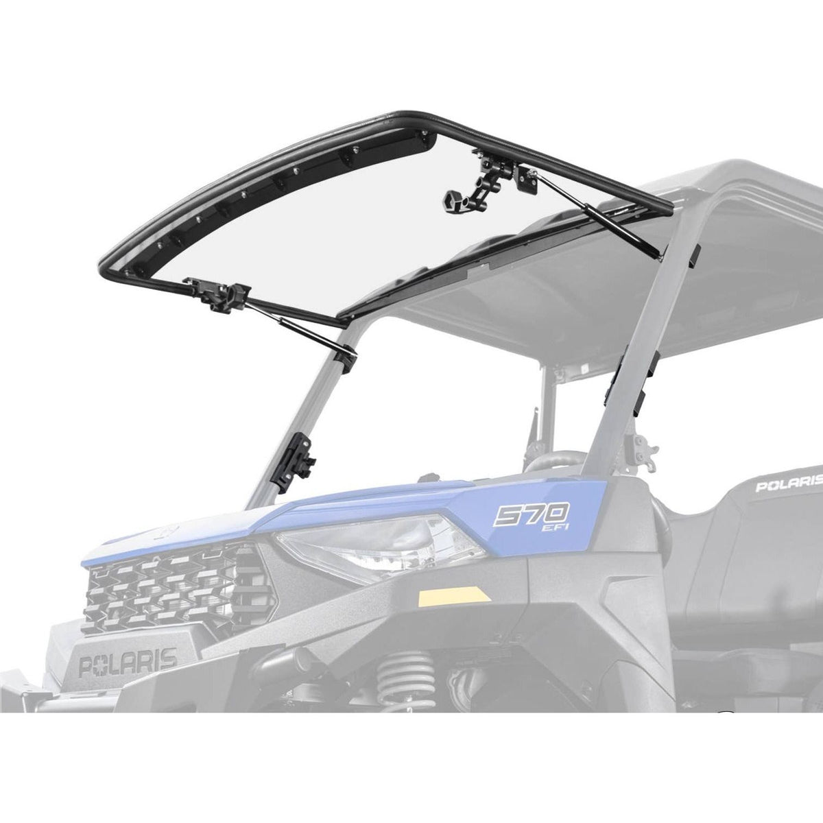 Polaris Ranger SP 570 Scratch Resistant Flip Windshield | SuperATV