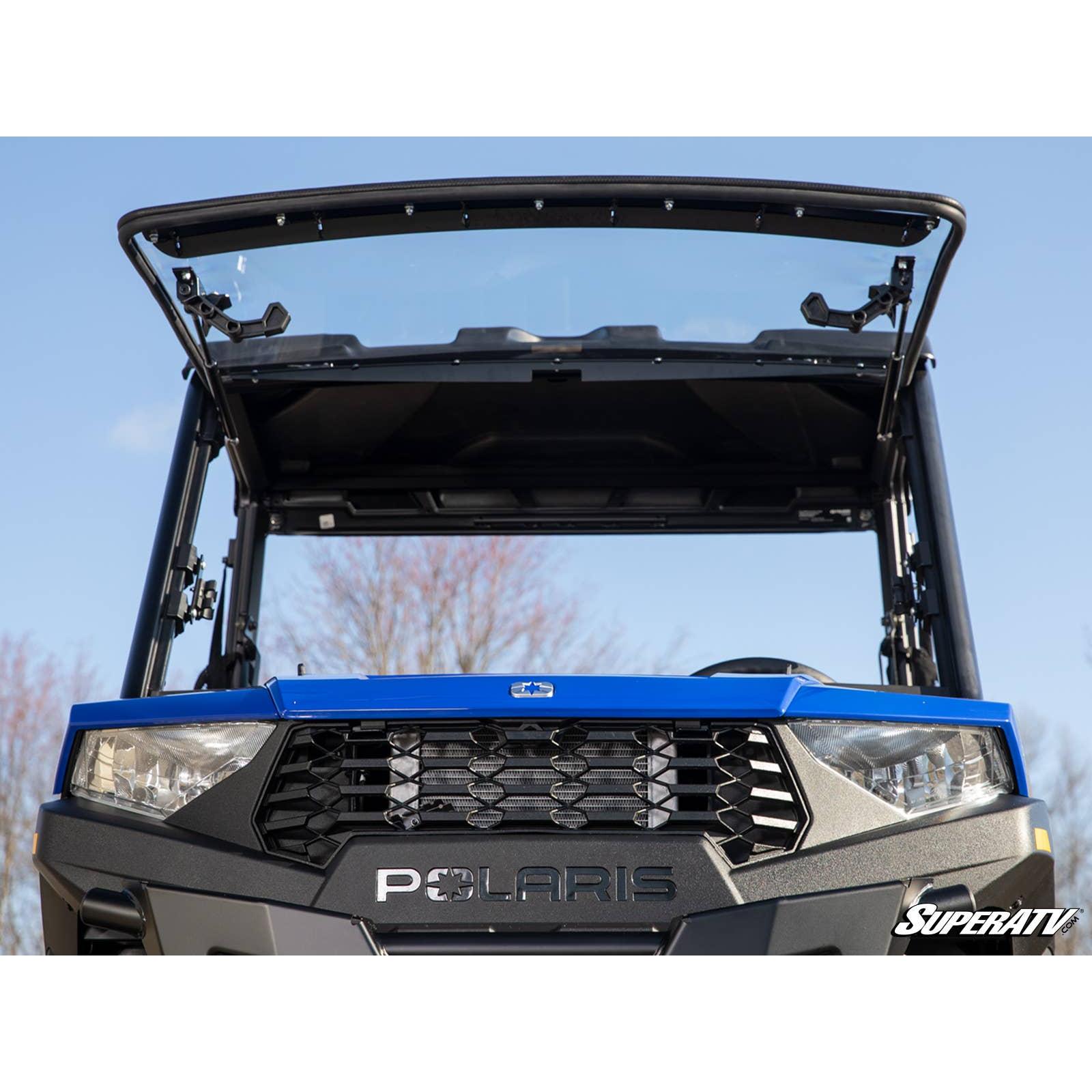 Polaris Ranger SP 570 Scratch Resistant Flip Windshield | SuperATV