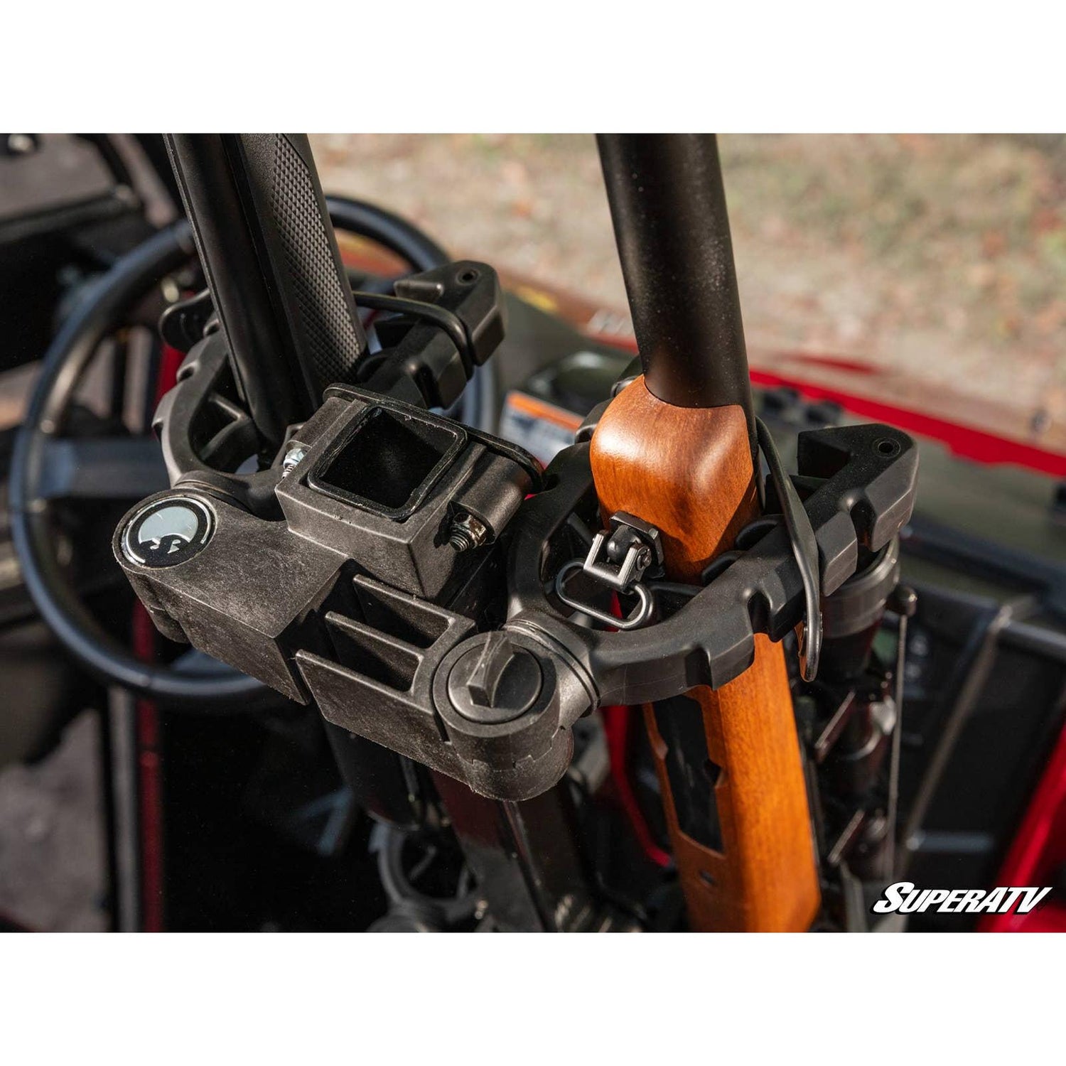 Polaris Ranger XP 900 Floor Mounted Gun Holder | SuperATV