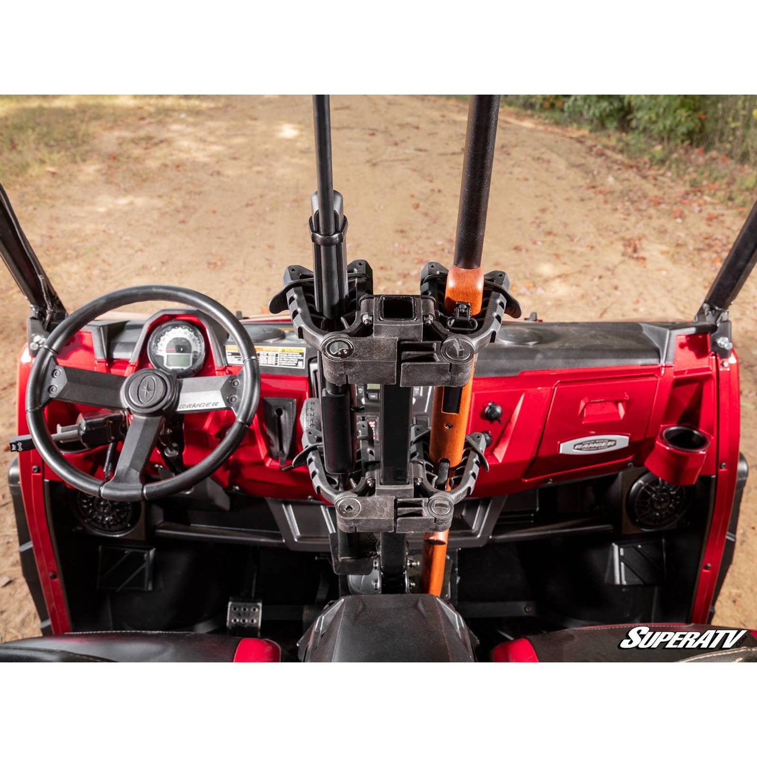Polaris Ranger XP 570 Floor Mounted Gun Holder | SuperATV