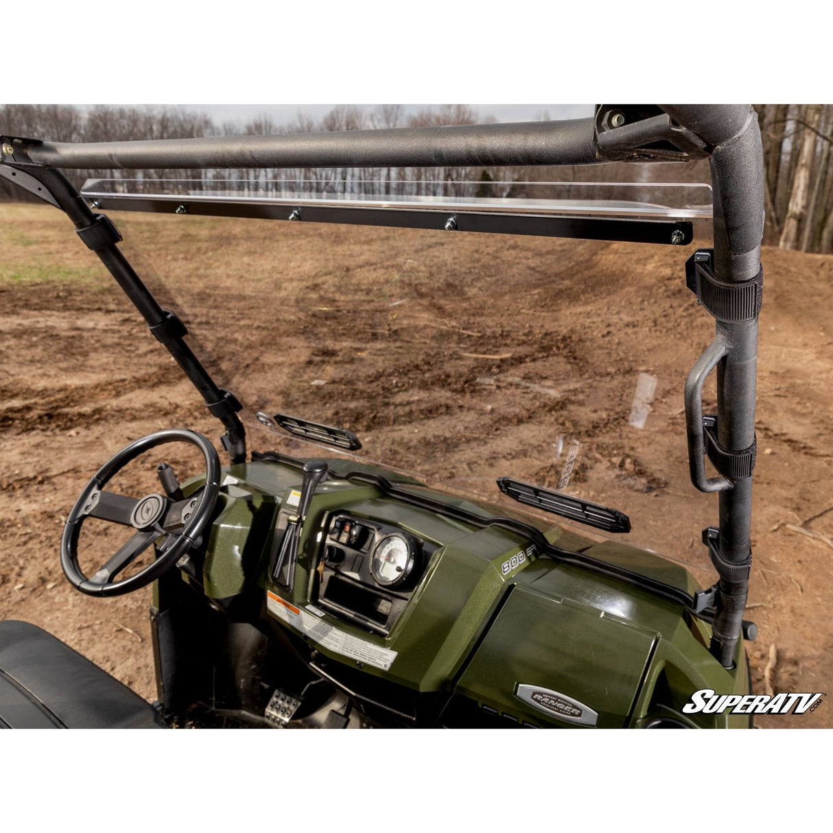 Polaris Ranger Full-Size 570 Vented Full Windshield | SuperATV