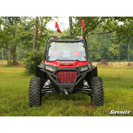 Polaris RZR XP Turbo Scratch Resistant Full Windshield | SuperATV