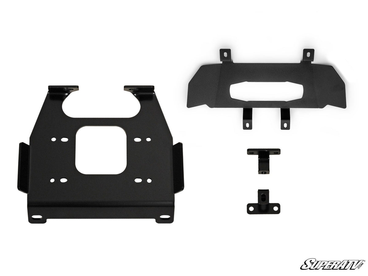 2017-2018 Polaris RZR XP Turbo Winch Mounting Plate  (Garage Sale)