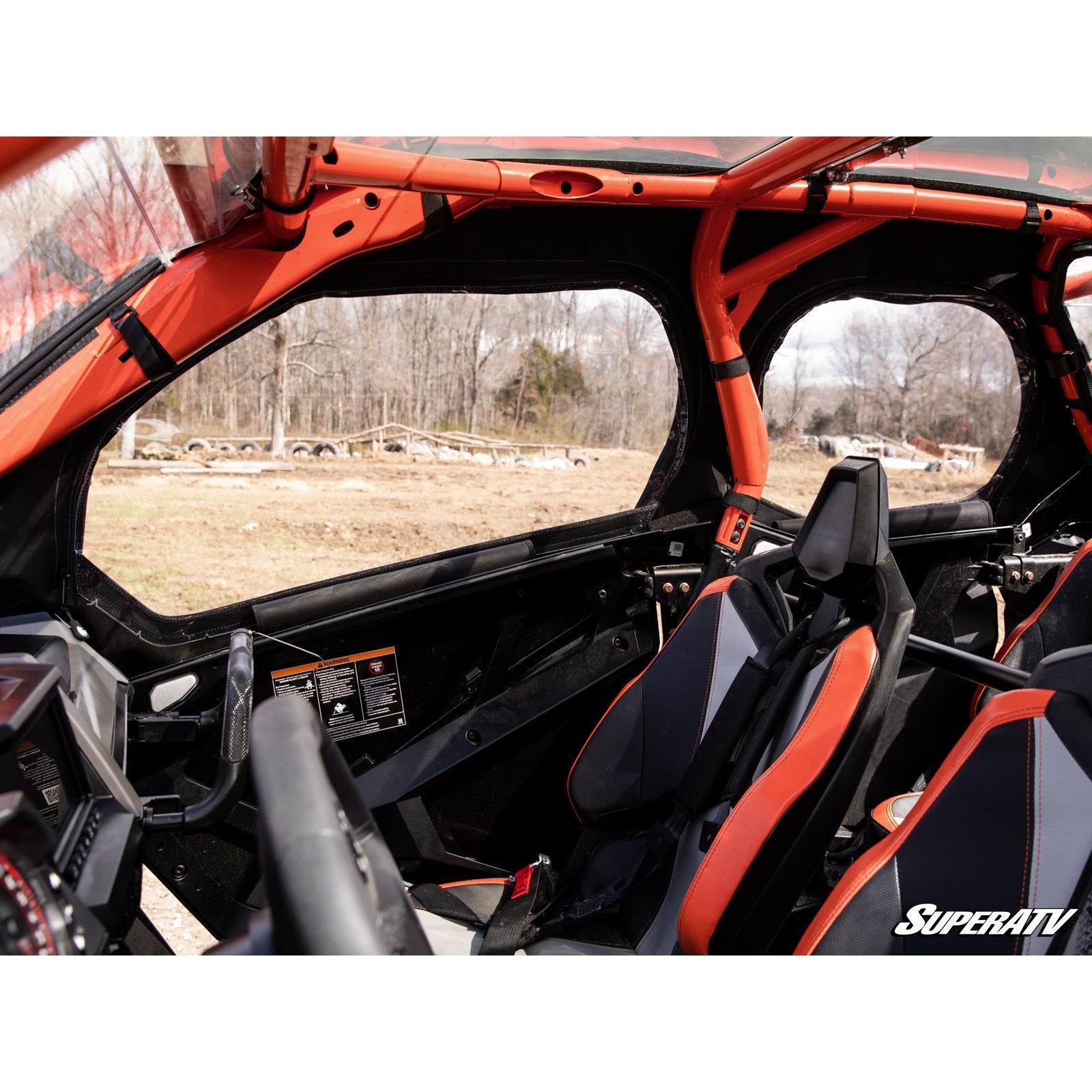 Polaris RZR Pro R 4 Primal Soft Cab Enclosure Upper Doors | SuperATV