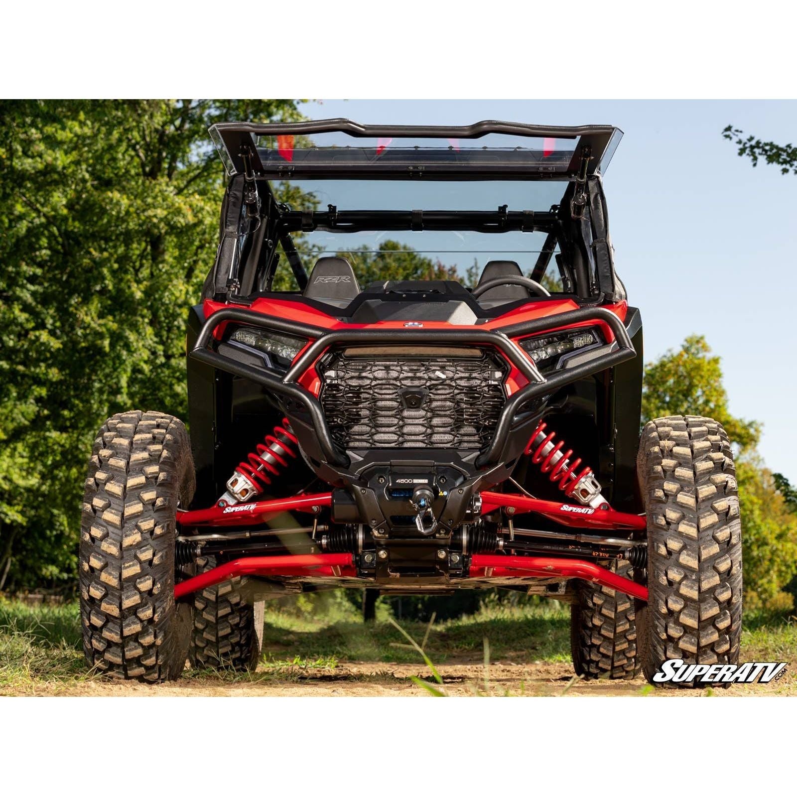 Polaris RZR XP MaxDrive Power Flip Windshield | SuperATV