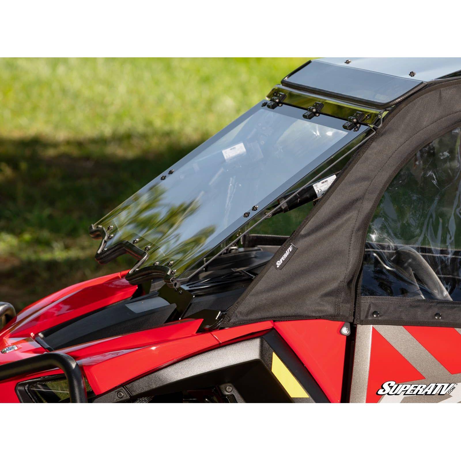 Polaris RZR XP MaxDrive Power Flip Windshield | SuperATV