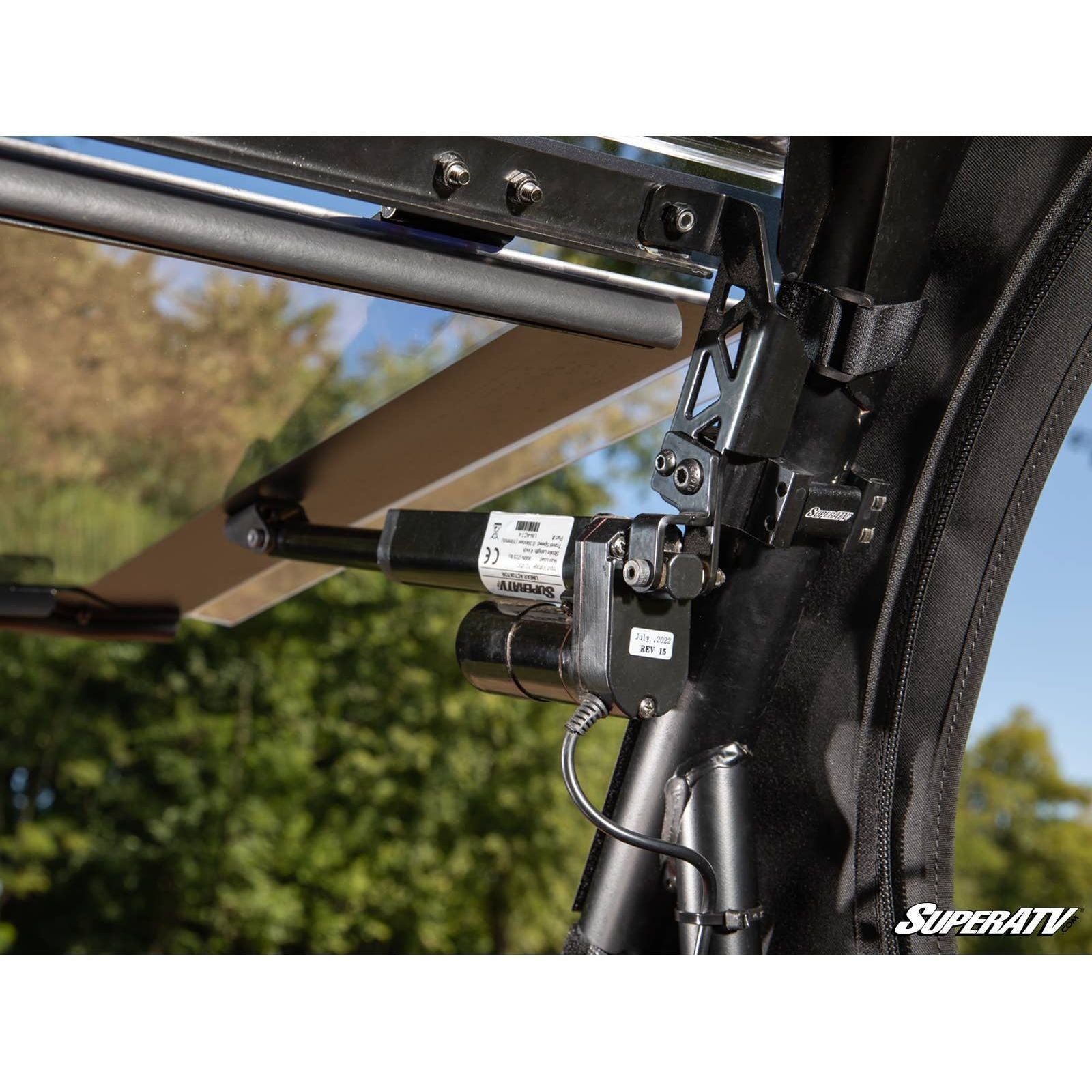 Polaris RZR XP MaxDrive Power Flip Windshield | SuperATV