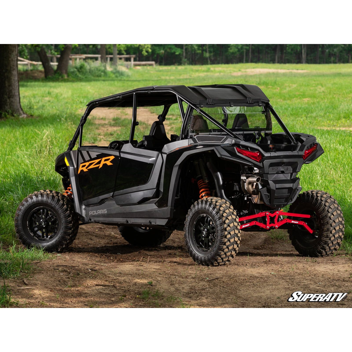 Polaris RZR XP Rear Vented Windshield | SuperATV