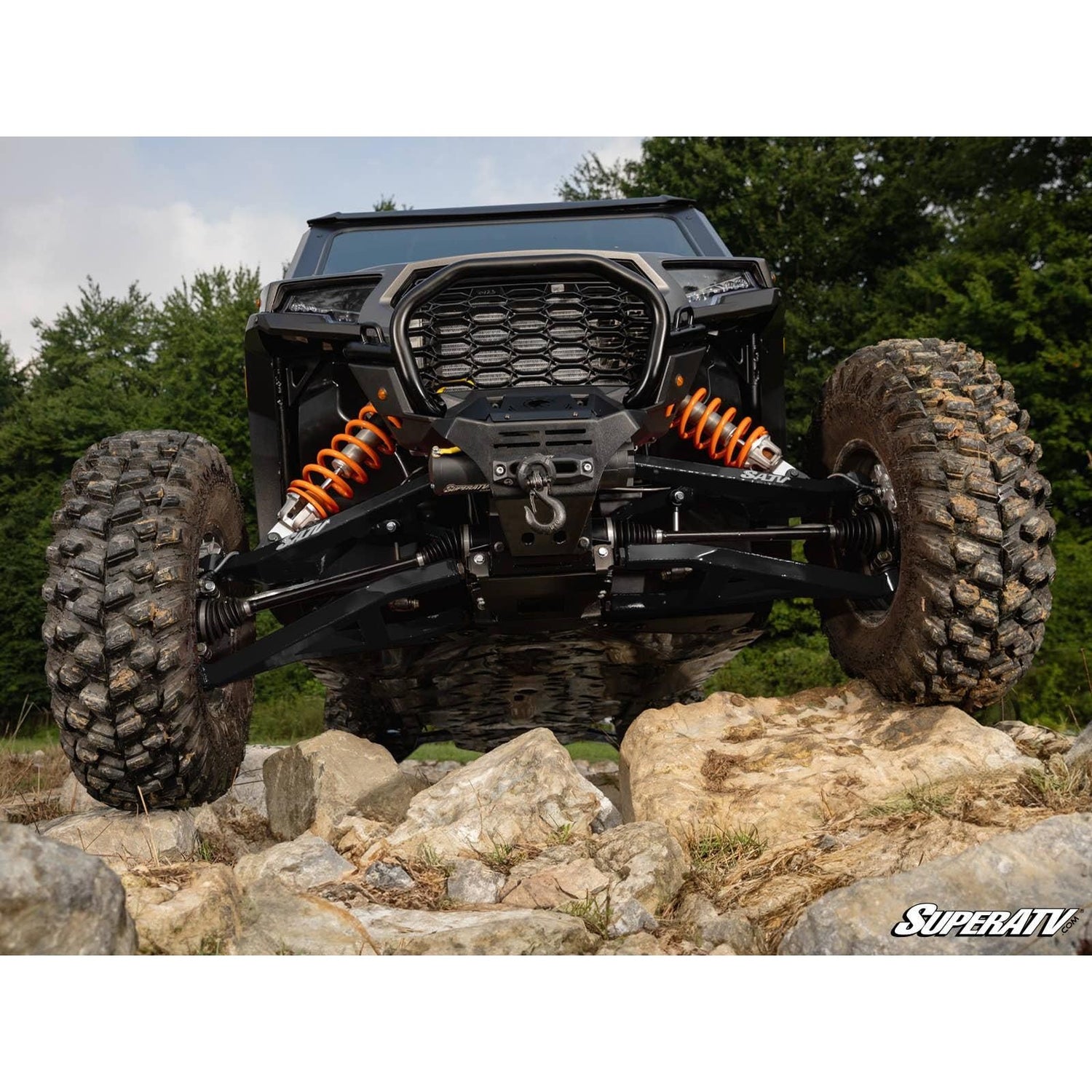 Polaris RZR XP Sidewinder 1.5" Forward Offset A-Arms | SuperATV