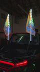Install 4ft Kool Whips LED Whips V2 (Pair)