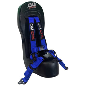 Polaris RZR Pro R / Turbo R Front Bump Seat with Harness | 50 Caliber Racing