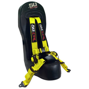 Polaris RZR Pro R / Turbo R Front Bump Seat with Harness | 50 Caliber Racing