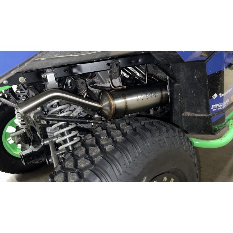 Polaris Ranger XP 1000 Q6 Series Stainless Steel Slip-On Exhaust | SpeedWerx