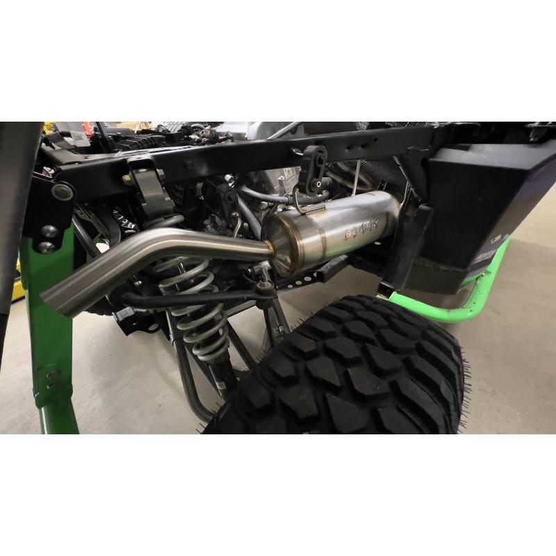 Polaris Ranger XP 1000 Q6 Series Stainless Steel Slip-On Exhaust | SpeedWerx