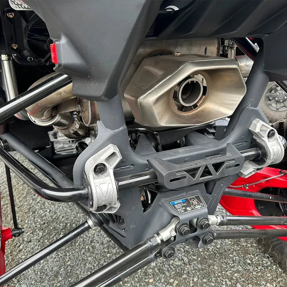 Can Am Maverick R Full 3" Exhaust with Side Dump | Aftermarket Assassins