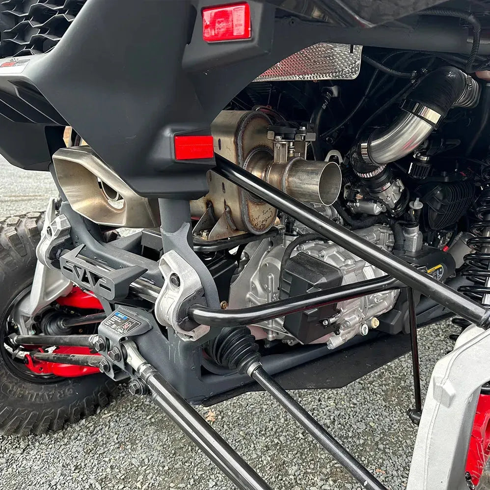 Can Am Maverick R Full 3" Exhaust with Side Dump | Aftermarket Assassins