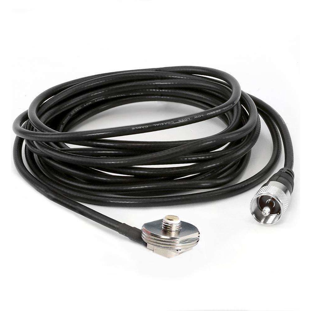 15 Ft Antenna Coax Cable with 3/8 NMO Mount | Rugged Radios