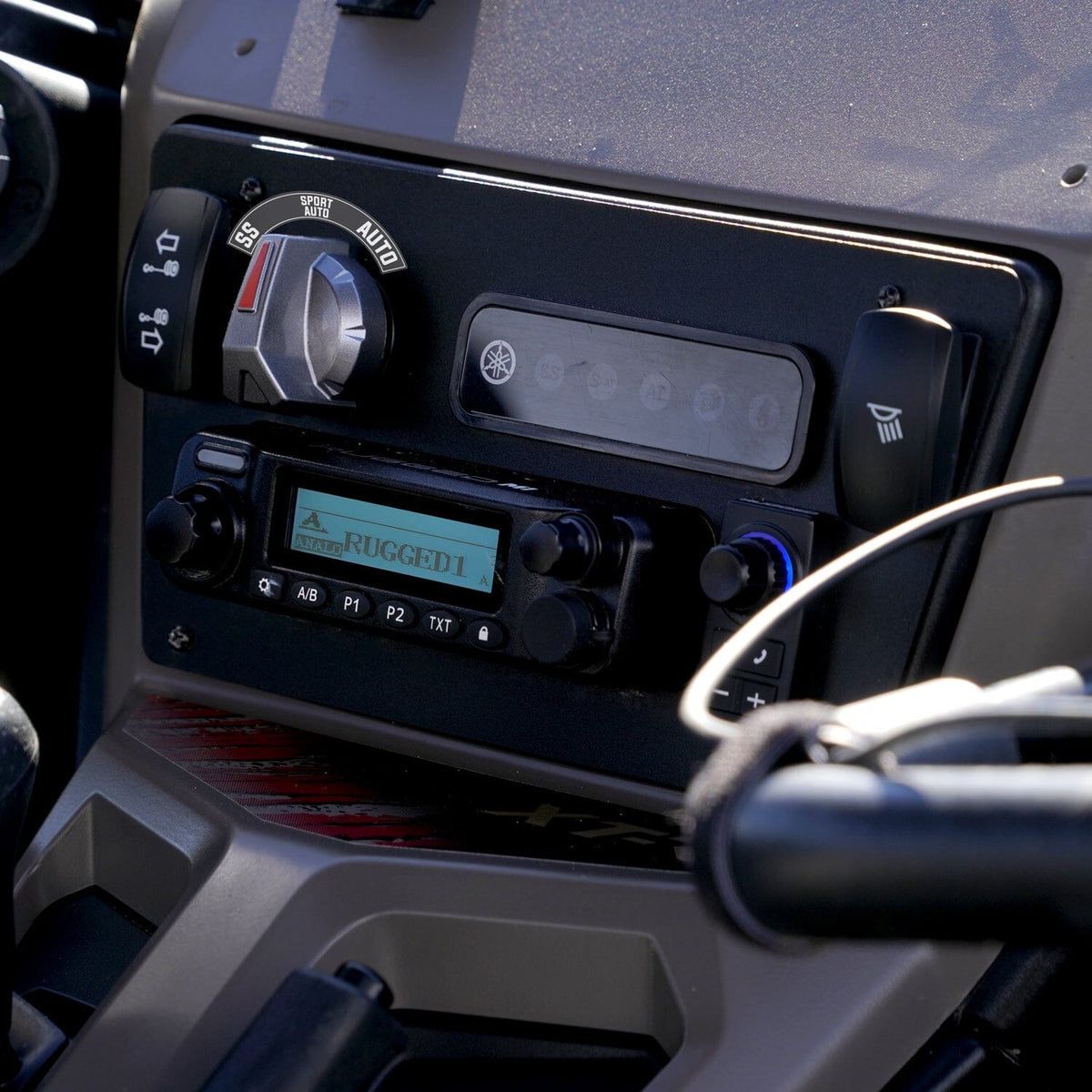 Yamaha YXZ 1000R (2024) Complete Communication Kit with Bluetooth Intercom and 2-Way Radio | Rugged Radios