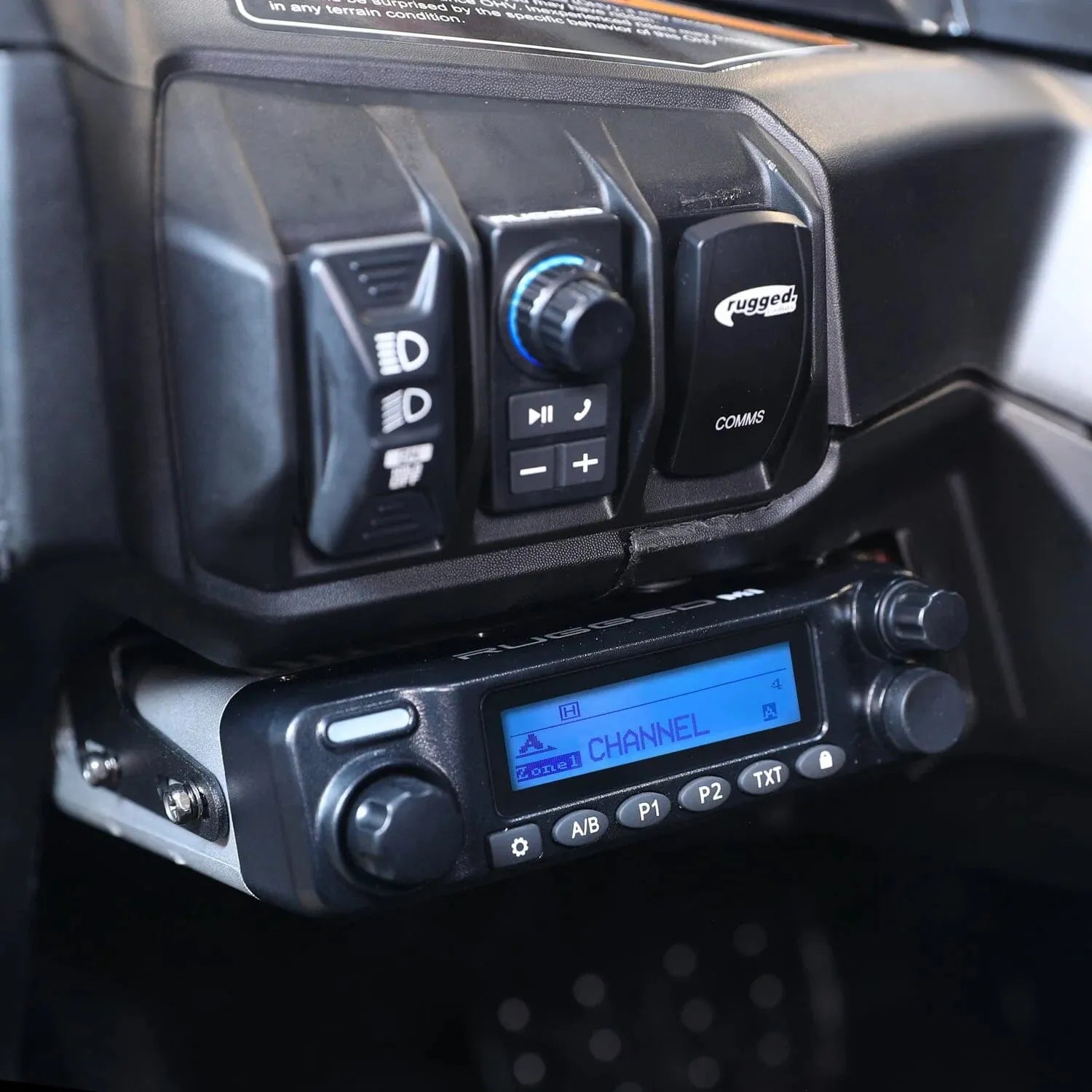 Can Am Maverick R Complete Communication Kit | Rugged Radios