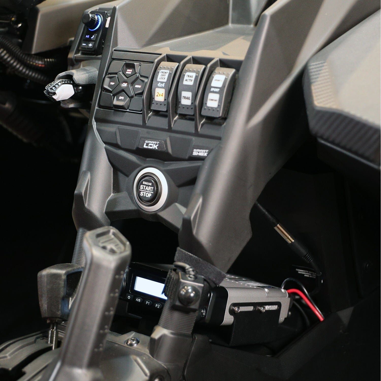 Can Am X3 Remote Head Mount Kit | Rugged Radios