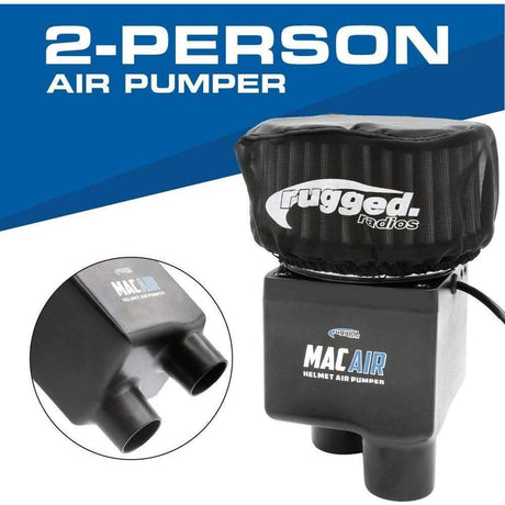 MAC Air 2-Person Helmet Air Pumper (Pumper Only) | Rugged Radios