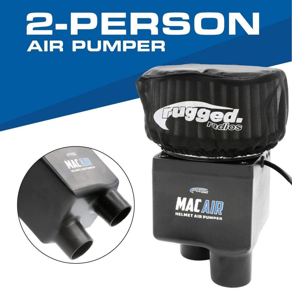 MAC Air 2-Person Helmet Air Pumper (Pumper Only) | Rugged Radios