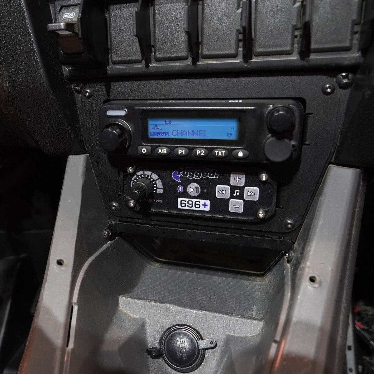 Polariis RZR Pro / Turbo R Radio and Intercom Dash Mount | Rugged Radios