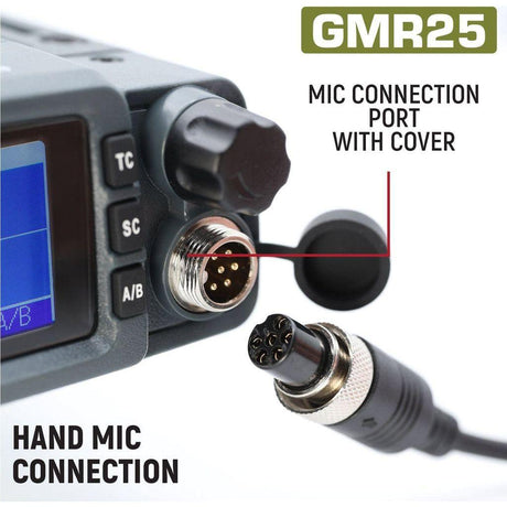 GMR25 Waterproof Band Mobile Radio with Antenna | Rugged Radios