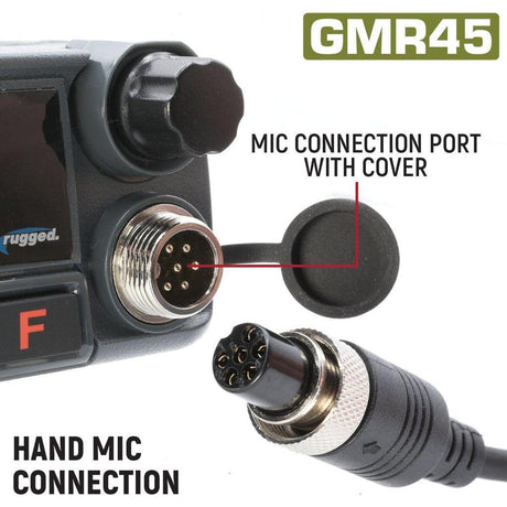 GMR45 High Power Band Mobile Radio with Antenna | Rugged Radios