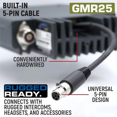 GMR25 Waterproof Mobile Radio | Rugged Radios