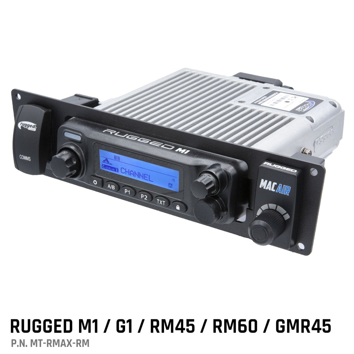 Yamaha Wolverine RMAX M1 / G1 / RM60 / GMR45 Mobile Radio and Rocker Switches Mount | Rugged Radios