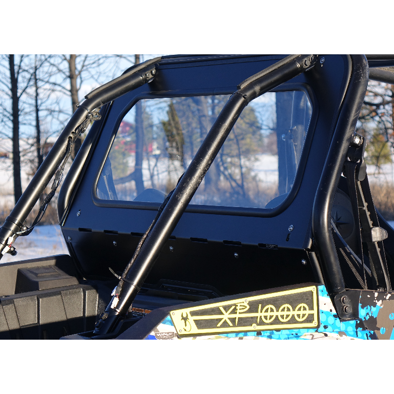 Polaris RZR XP 1000 / Turbo Rear Glass Windshield | Heatercraft