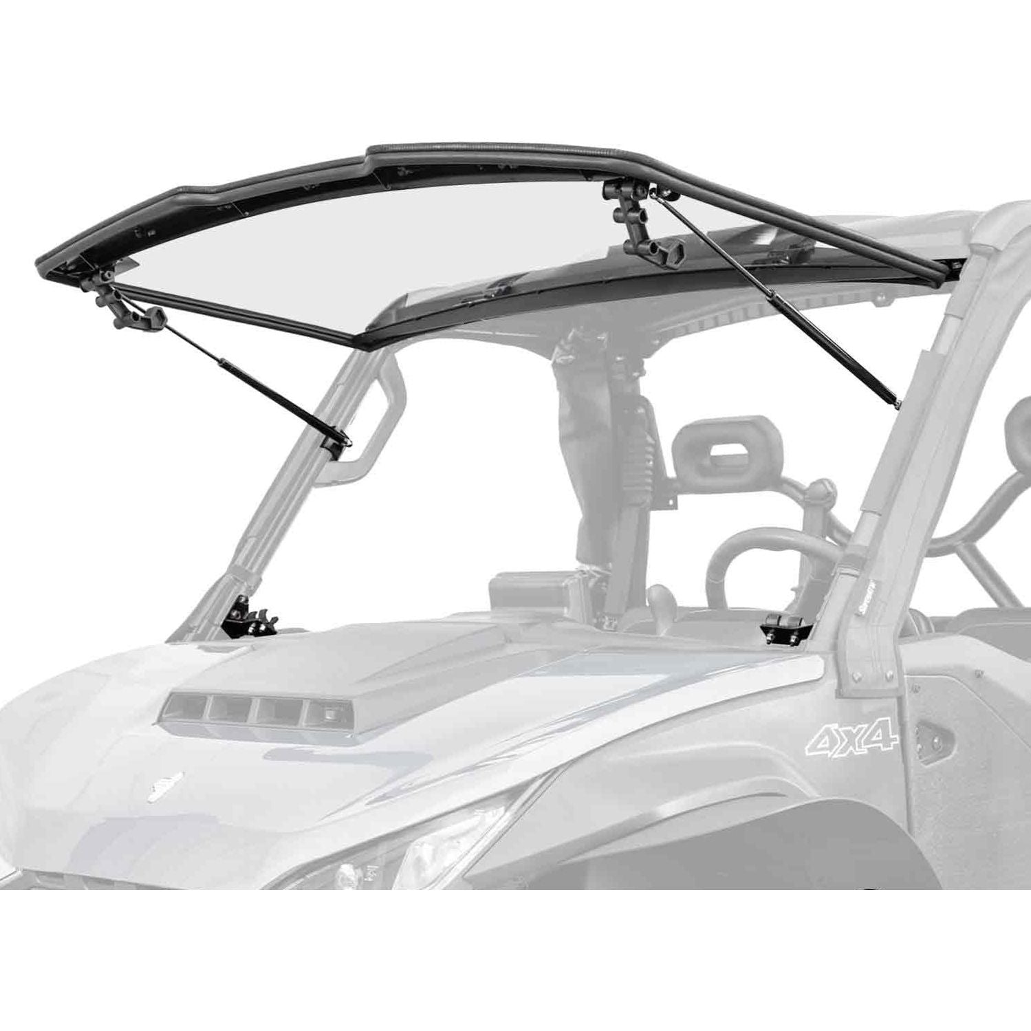 Segway Fugleman UT10 Scratch-Resistant Flip Windshield | SuperATV