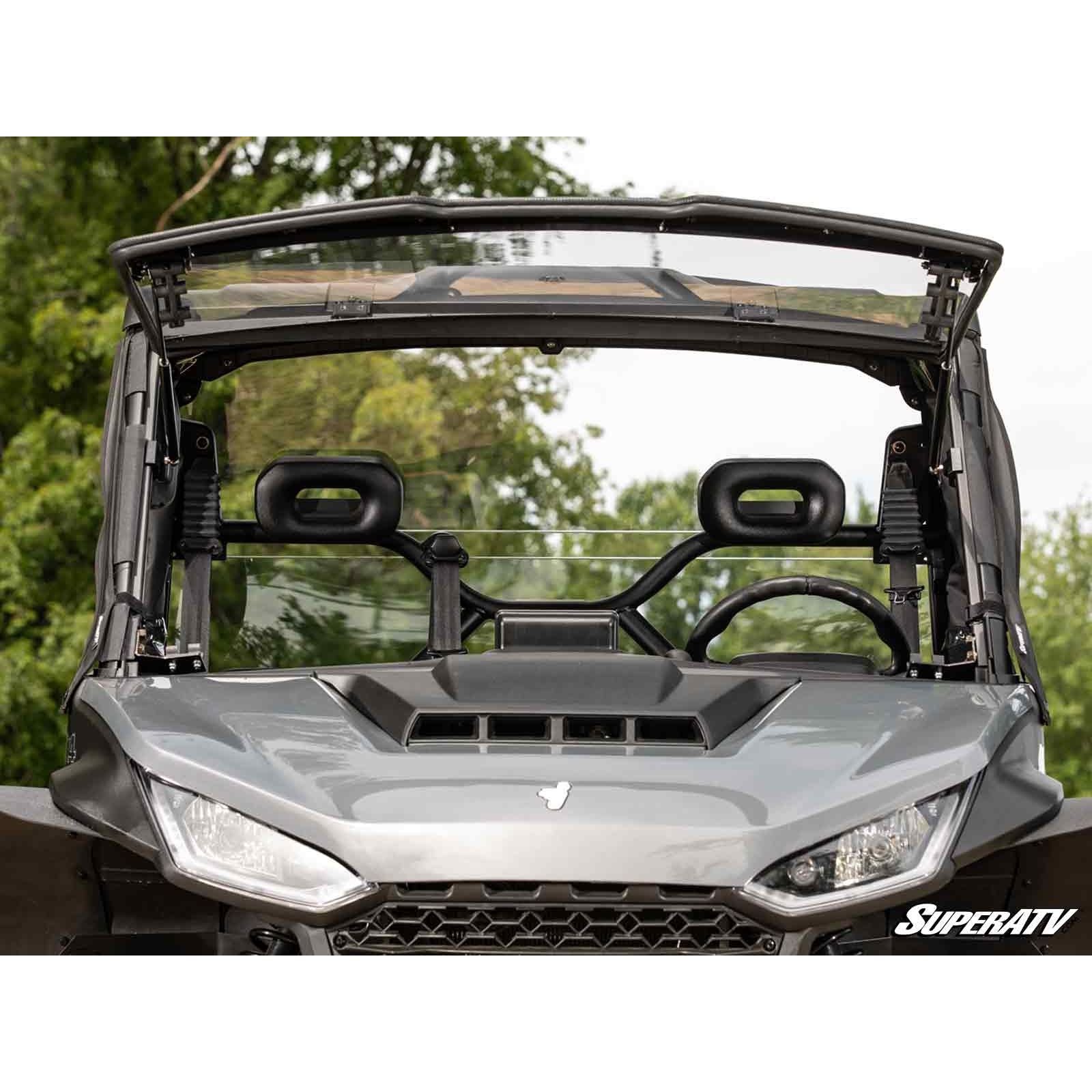 Segway Fugleman UT10 Scratch-Resistant Flip Windshield | SuperATV