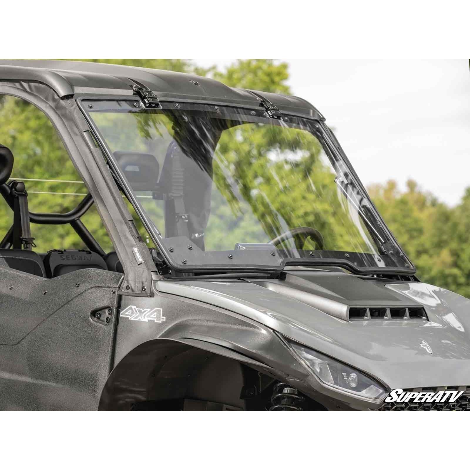 Segway Fugleman UT10 Scratch-Resistant Flip Windshield | SuperATV