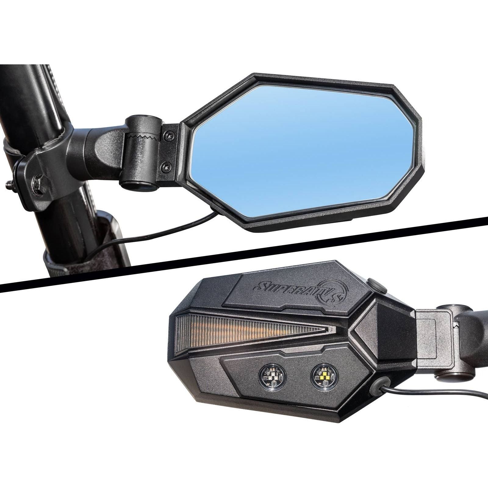 Polaris Lighted Side-View Mirrors | SuperATV