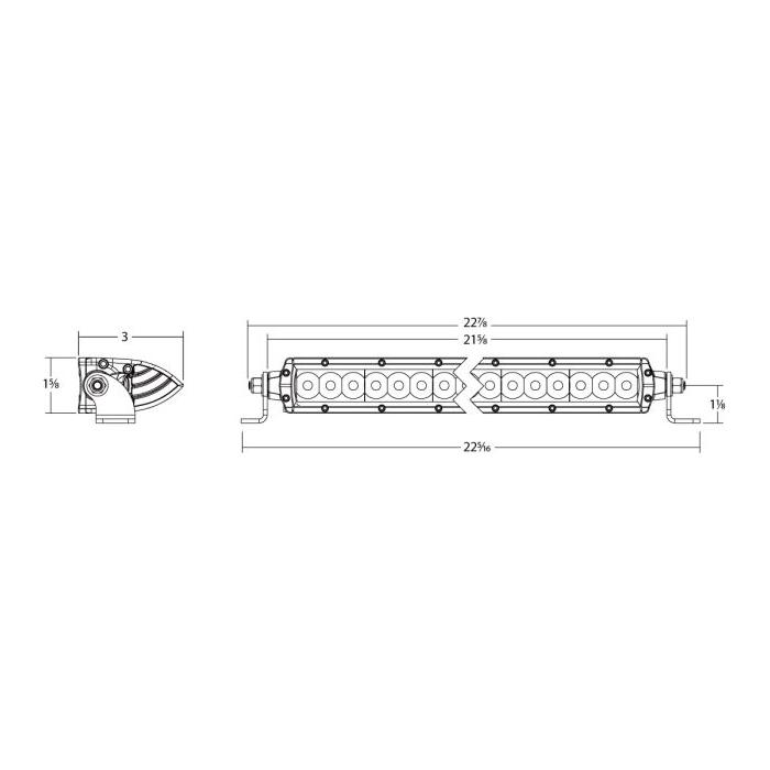 SR-Series Amber PRO Light Bar | Rigid Industries