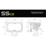 Polaris RZR Pro / Turbo R Stage Series Reverse Light Kit | Diode Dynamics