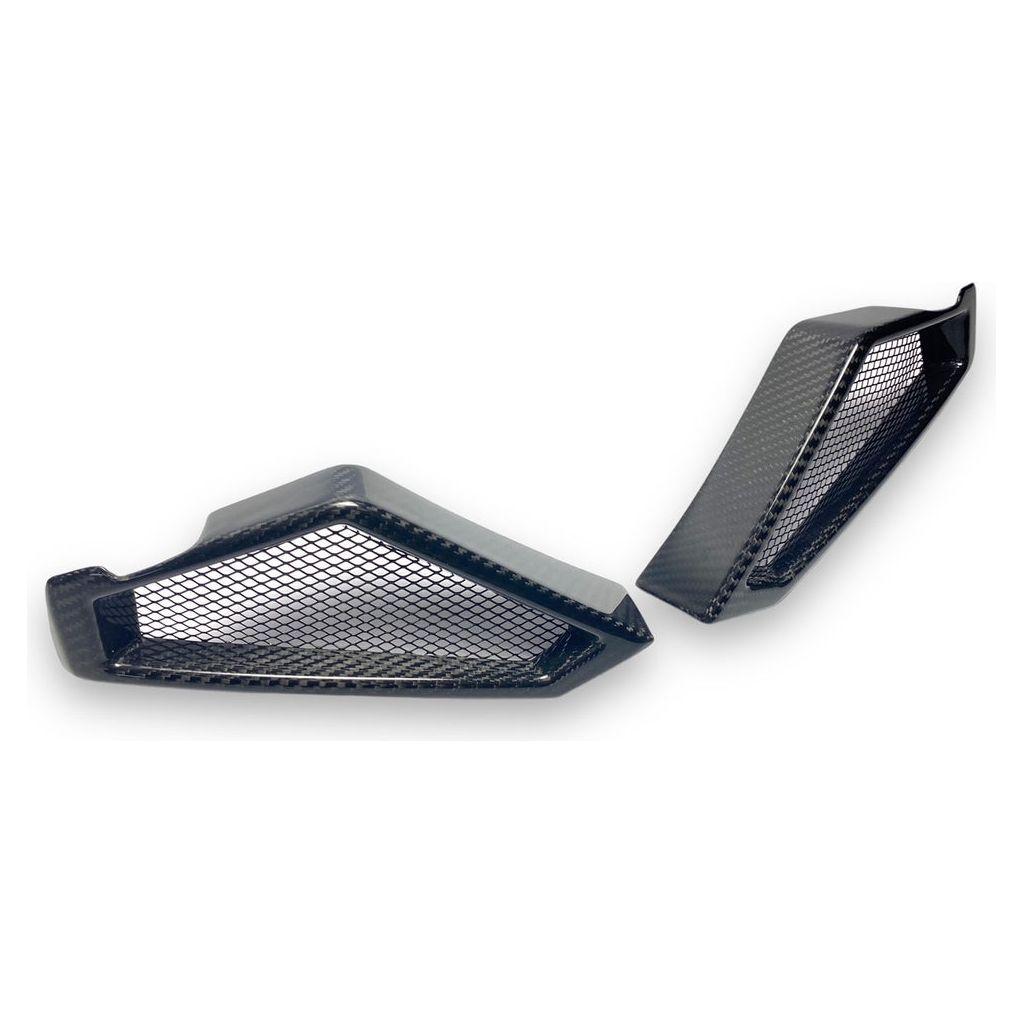 Polaris RZR Pro XP Carbon Fiber Side Grilles | FourWerx