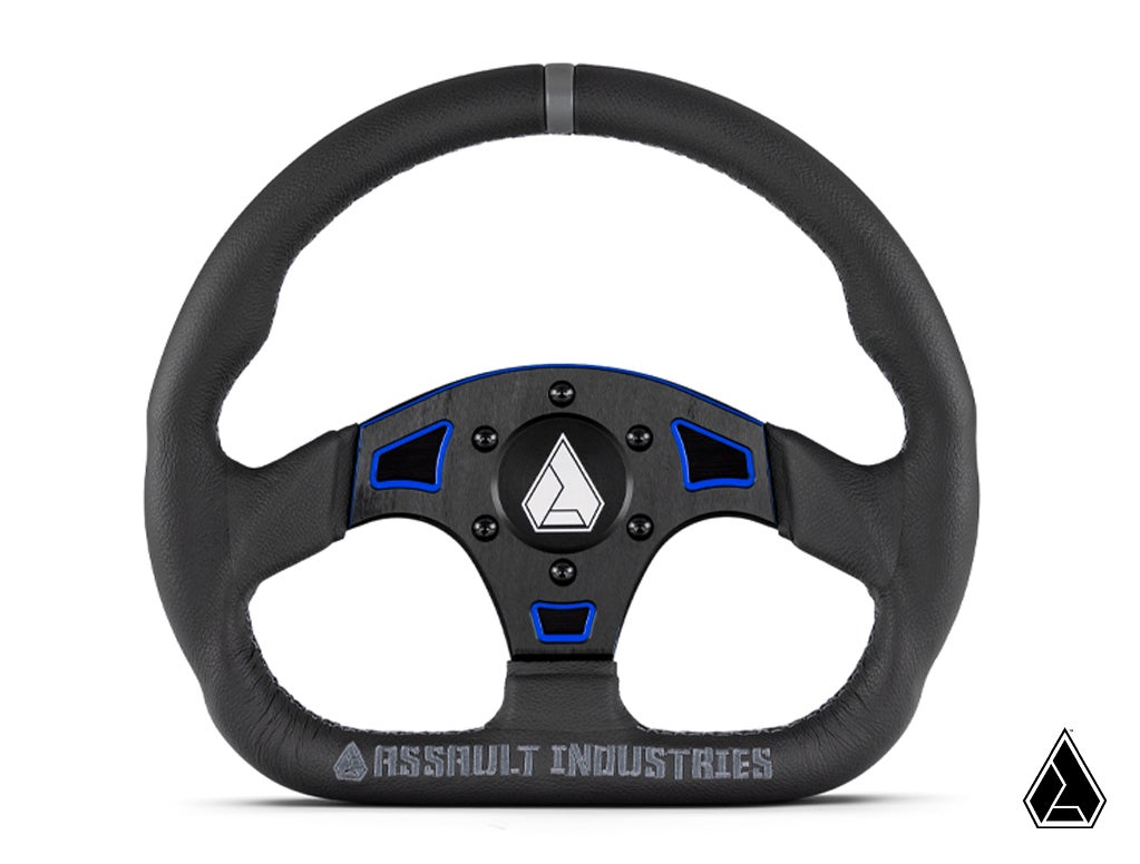 Ballistic "D" Universal Suede UTV Steering Wheel