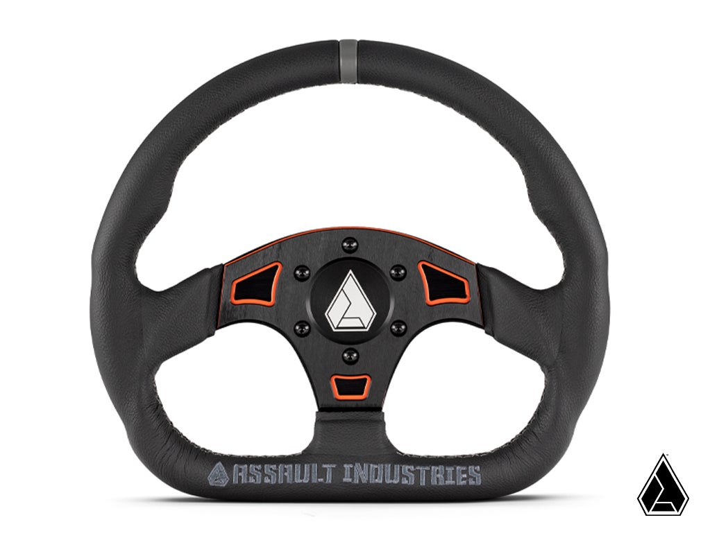 Ballistic "D" Universal Suede UTV Steering Wheel