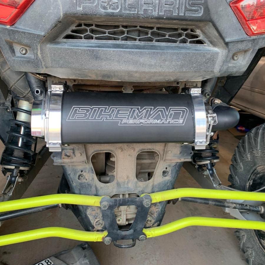 Polaris RZR XP Turbo Big Mo Slip-On Exhaust | Bikeman Performance