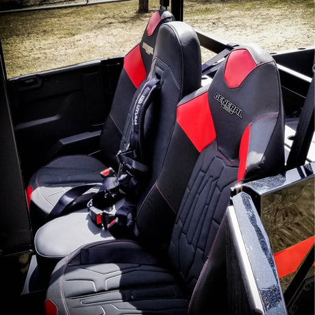 Polaris General 4 Rear Bump Seat with Console Delete Kit | UTVMA