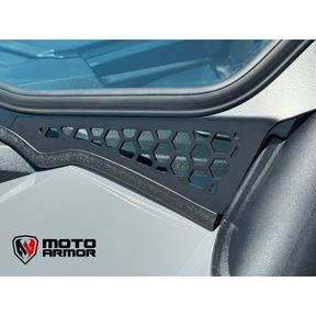 Polaris RZR Pro / Turbo R Max Visibility Full Glass Windshield | Moto Armor