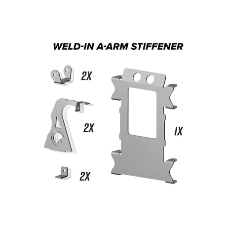 Polaris RZR XP 1000 Weld-In Gusset Kit | SuperATV
