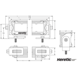 10" LED Light Bar | Heretic