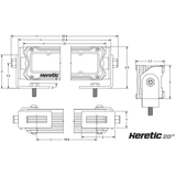 20" LED Light Bar | Heretic