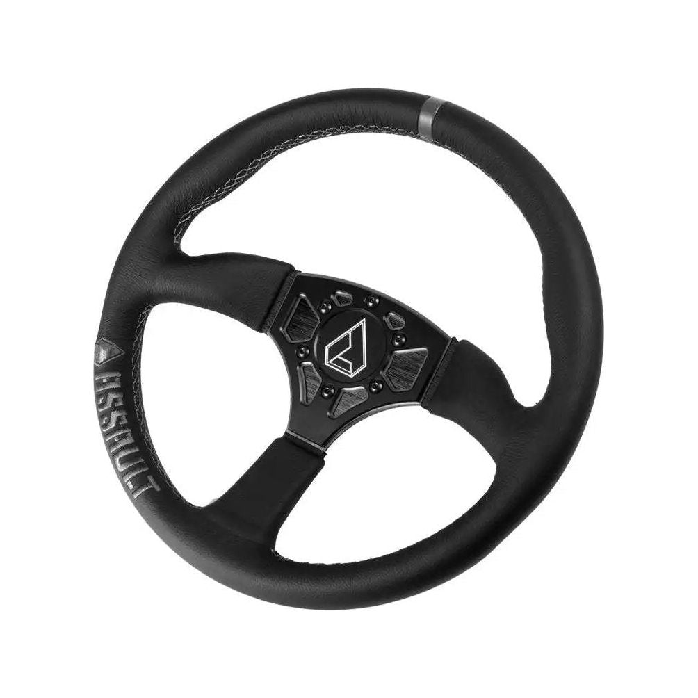 350R Leather UTV Steering Wheel | Assault Industries