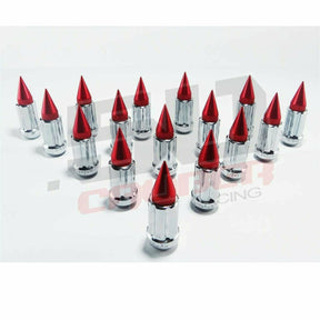 50 Caliber Racing 12 x 1.25 mm Spiked Lug Nuts (16 Pack)