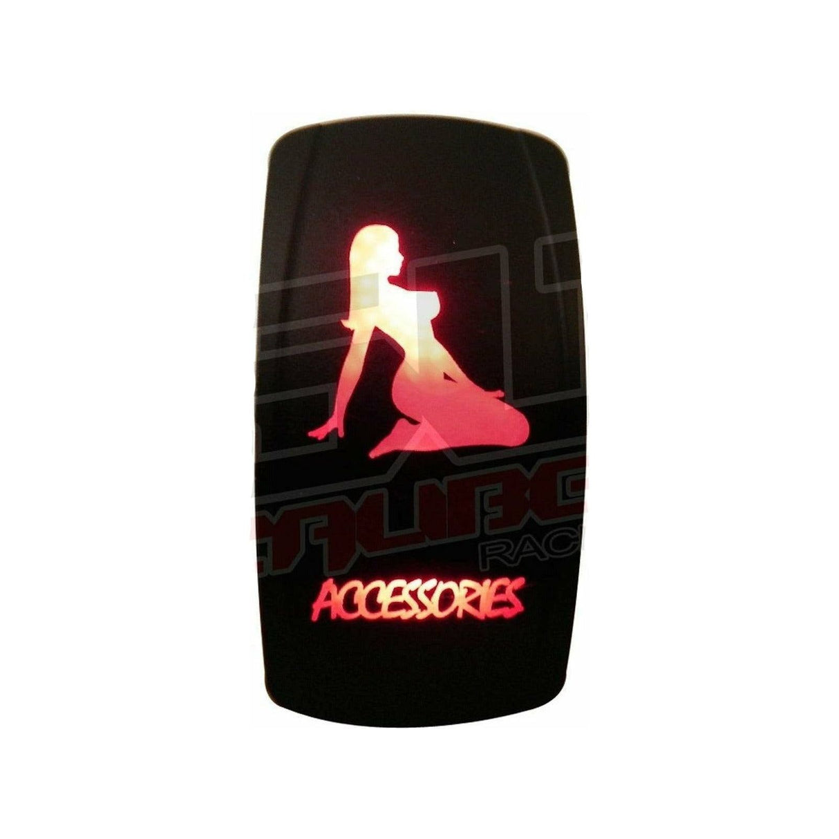 "Accessories" Waterproof Rocker Switch | 50 Caliber Racing